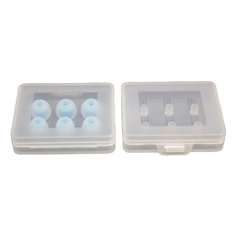 Quality Eartips Storage Case Earbud Storage Container, Lightweight and Flexible, Perfect for Students and Commuters