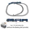 3D City Train DIY Electric Building Blocks Set - Motorized Model Kit, Interactive Educational Toy & Collectible Gift for Kids
