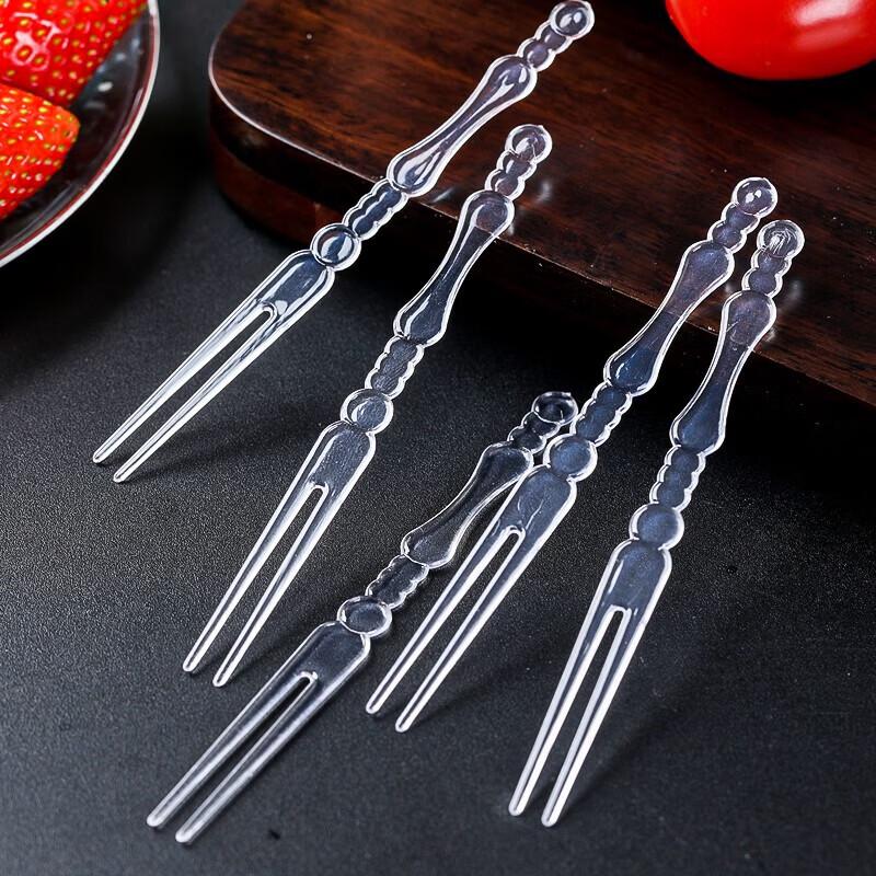 Einweg-Plastikgabeln (500 Stück)