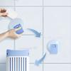 Silicone Toilet Scrubber Hanging Hole Toilet Cleaner with Holder Toilet Brush Set  Bathtubs