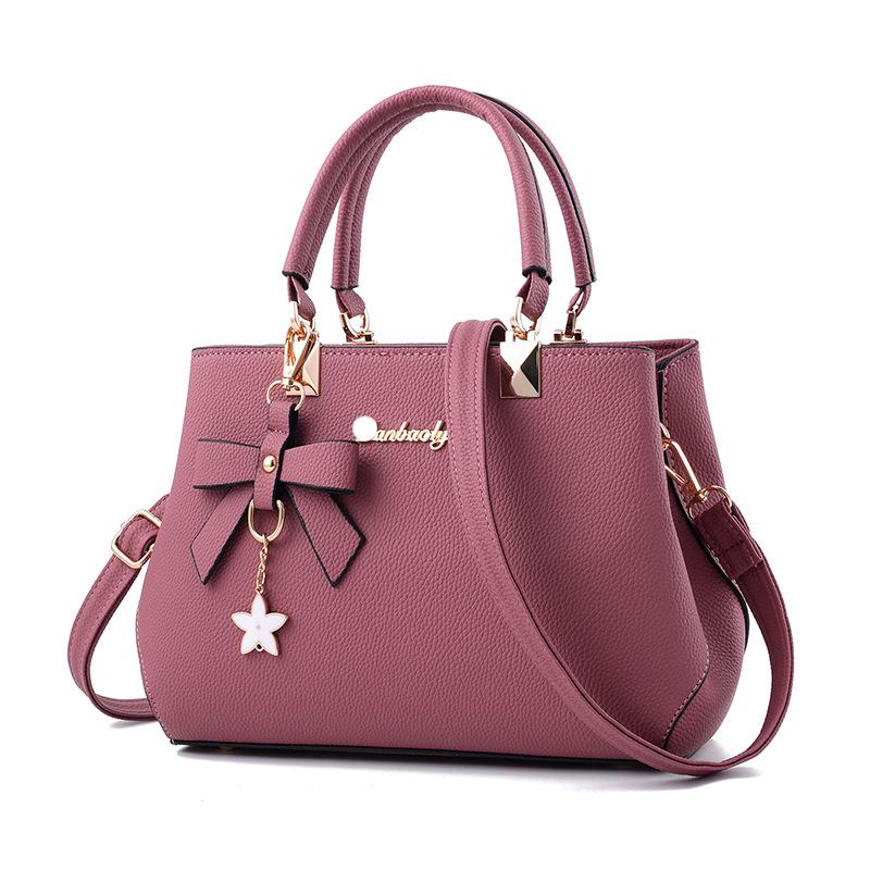 2025 Korean-Style Trendy Women's Bow Bag: Handbag, Shoulder & Crossbody Clutch for Autumn/Winter
