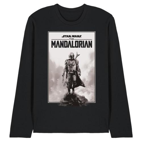 Star Wars: The Mandalorian Unisex Adult Poster Long-Sleeved T-Shirt