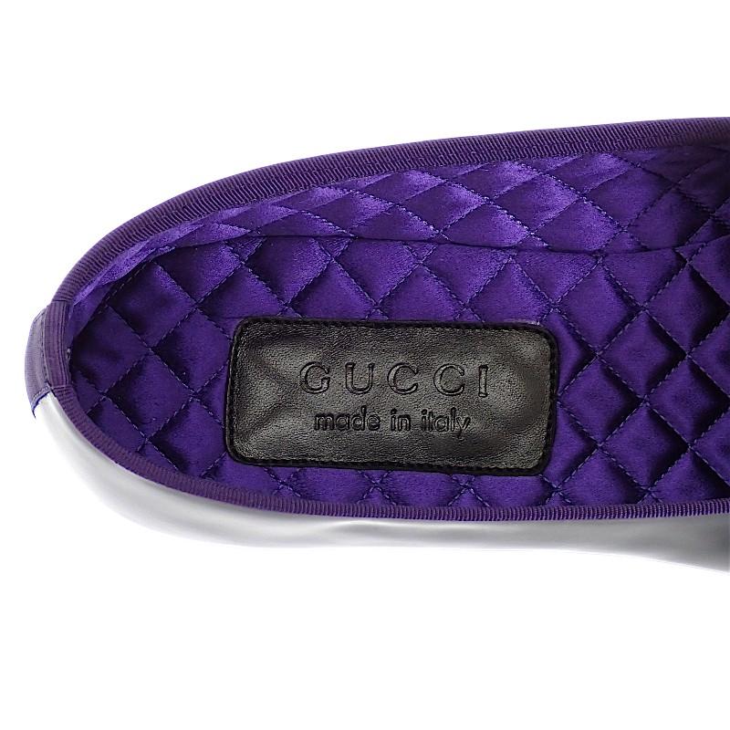 Gucci Loafers Black Patent Leather Mens