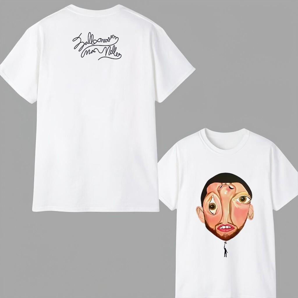 

Mac Miller Balloonerism Album T-Shirt, Merch Rap Music Fan Shirt Gift for Fans XL