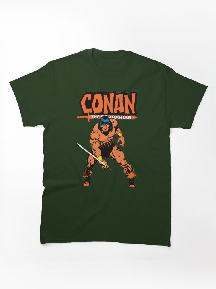 Conan the Barbarian The Barbariann Comic Art Classic Unisex T-Shirt