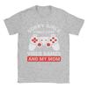 Video Game Funny Gamer Valentines Day TShirt Unisex  Funny Pure Cotton Tees Round Neck Short Sleeve T Shirt 6XL Clothes