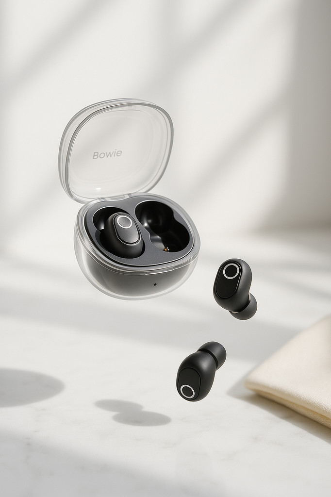 Baseus Bowie WM02 Earphone Bluetooth 5.3 True Wireless Headphones Mini In-ear HiFi Sports Gaming TWS Earbuds Touch Control 25H