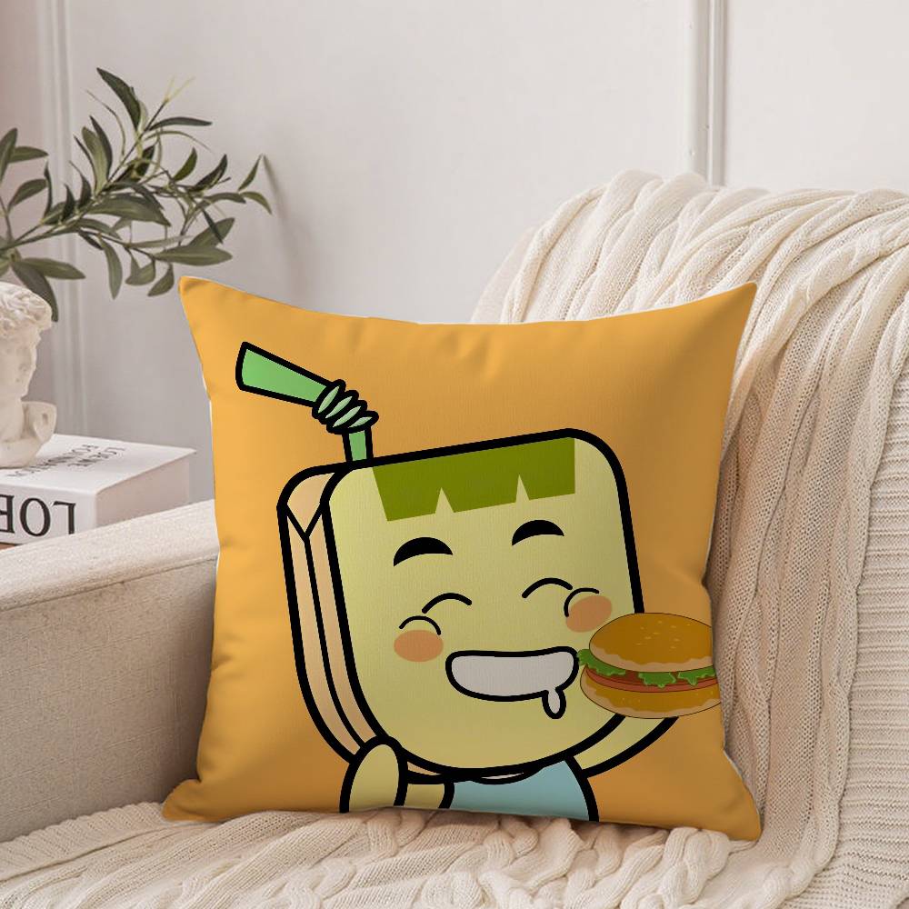 Cartoon HAPPY FATHER HAPPY SONs Pillow Case Home Decor Throw For Sofa Bed Car Room Decor Gift Idea