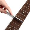Dual Edge Guitar Fret Crowning File 18.5cm Bass Polishing Tool Electric Guitar File  for Repair