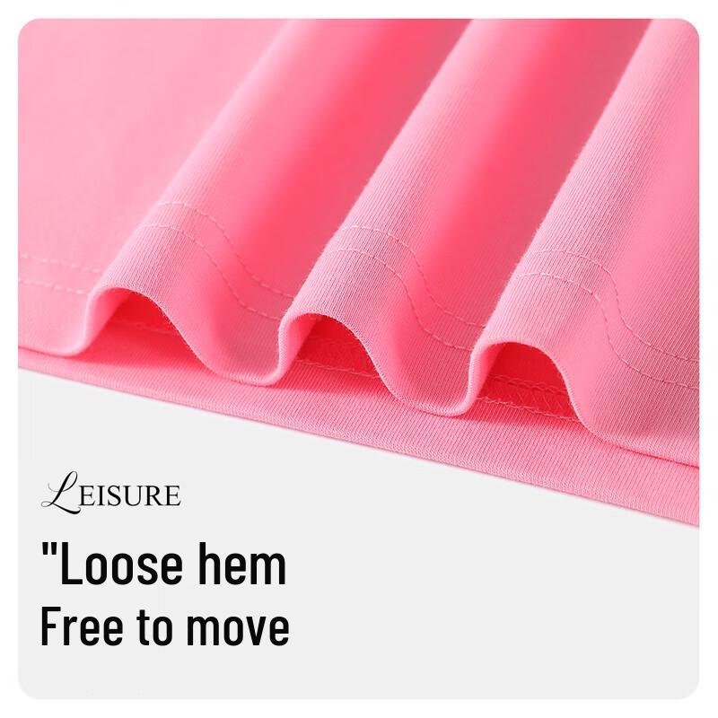 Navigare Girl's Ruffle Trim Cool-Touch Short Sleeve T-Shirt