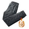 Pantaloni groși de iarnă pentru femei, lungi, călduroși, culoare solidă, drepți, rezistenți la frig, damă, pluș, sport, lungi, cu șnur