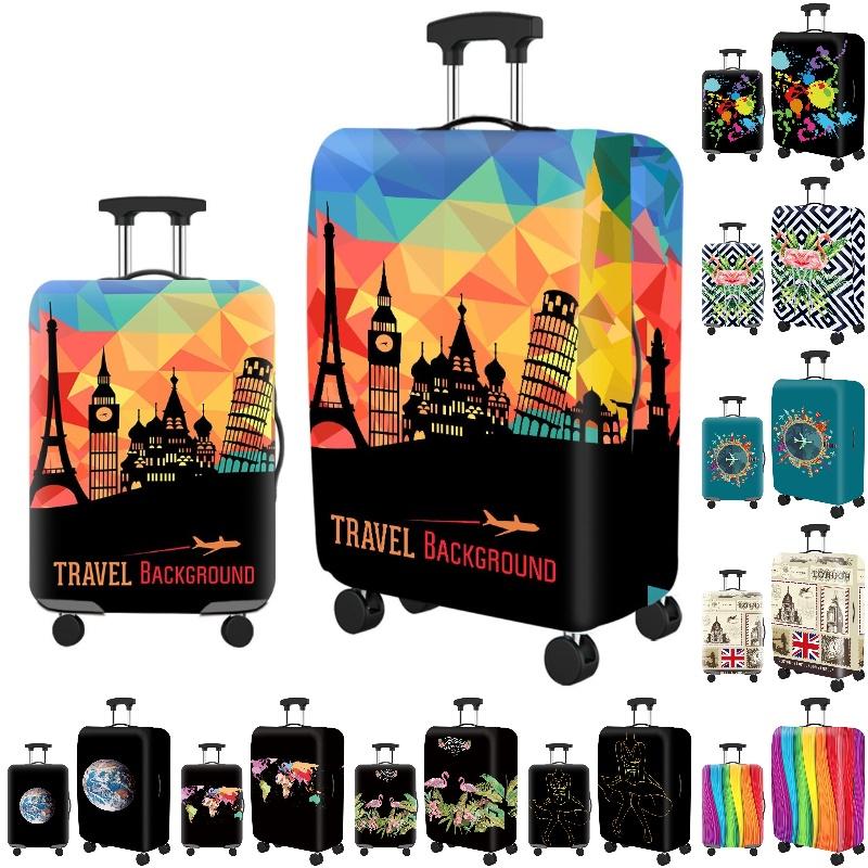 High Elasticity Thickened Dustproof Luggage Protector For Suitcases Protect Your Luggage In Style!