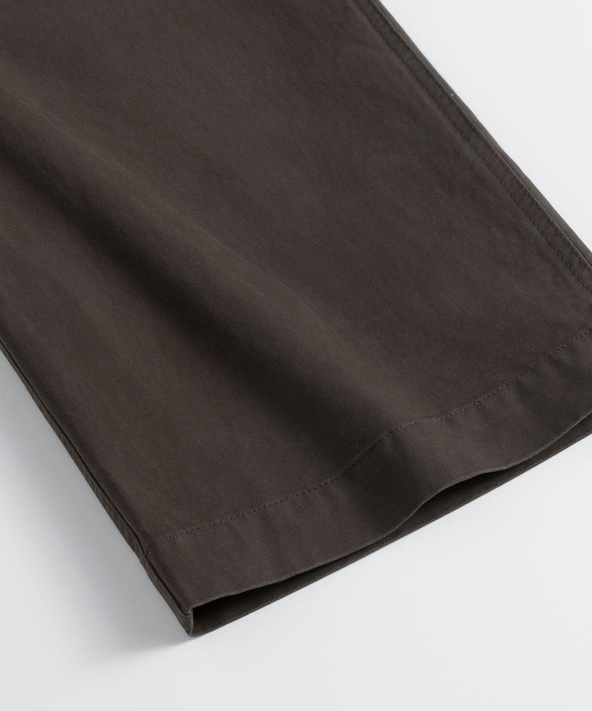 BRENSON Fine Washed Straight Chino Pants (Brown)