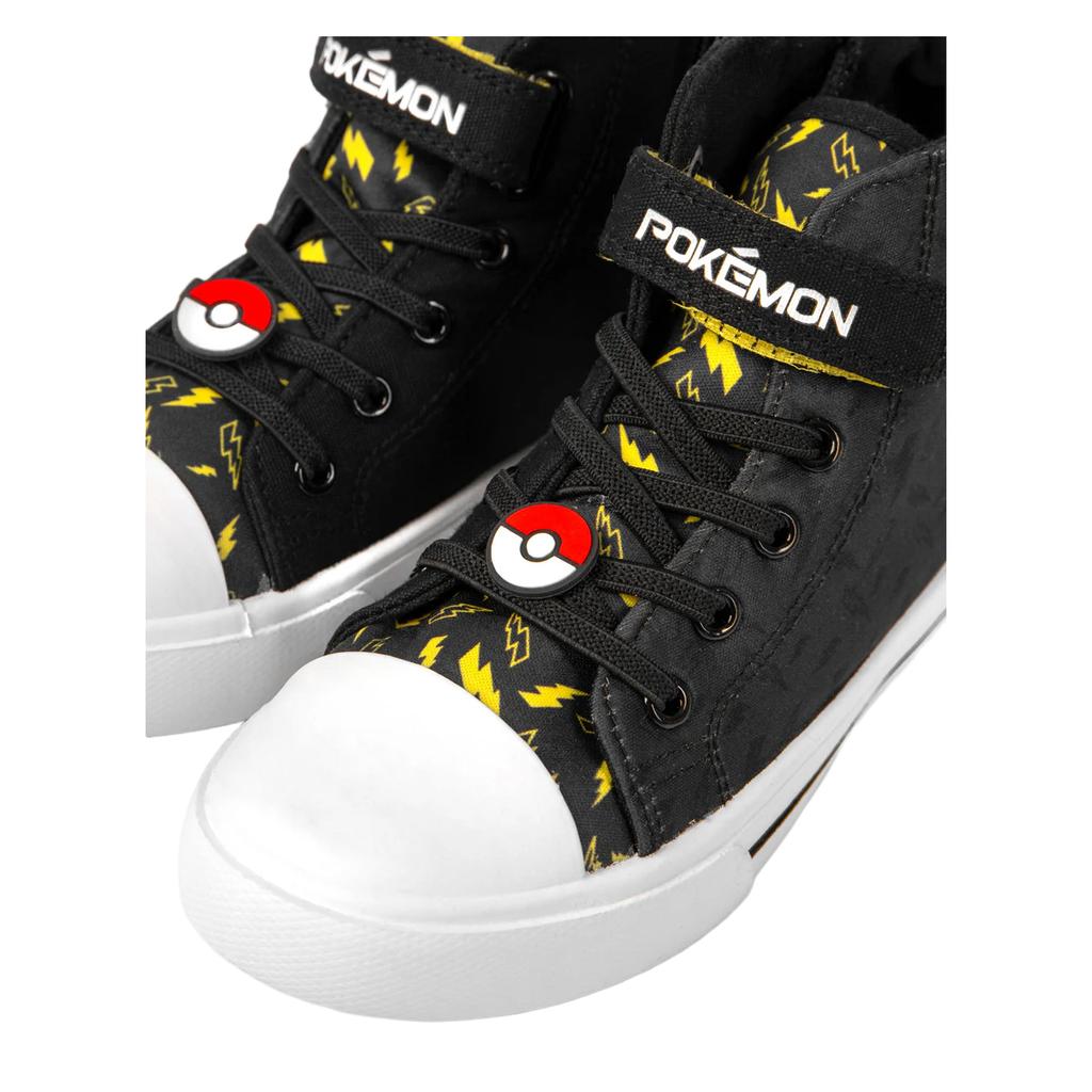 POKEMON Boys Pikachu Lace Up Trainers