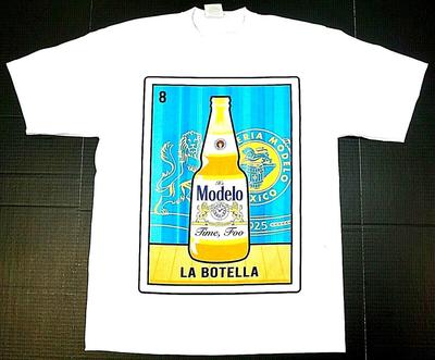 MODELO T-shirt La Botella Mexico Cerveza Mexican Beer Men's Tee 100% Cotton New Unisex T-Shirt