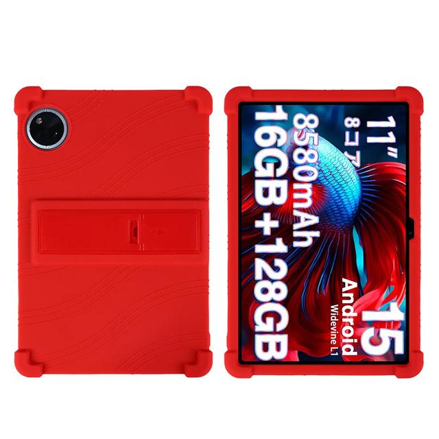 

Adjust Stand Case for Doogee G6 A9 Pro Plus U11 Pro T30 Pro Ultra T30S T30SE T40 T35 T30E Silicone Cover Kids Safe Multi-angles Doogee U11-U11 Pro красный