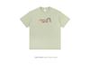 Tide Pure Cotton Unisex T-Shirt - Fun Letter Cartoon Print, Loose Fit, Unique Design