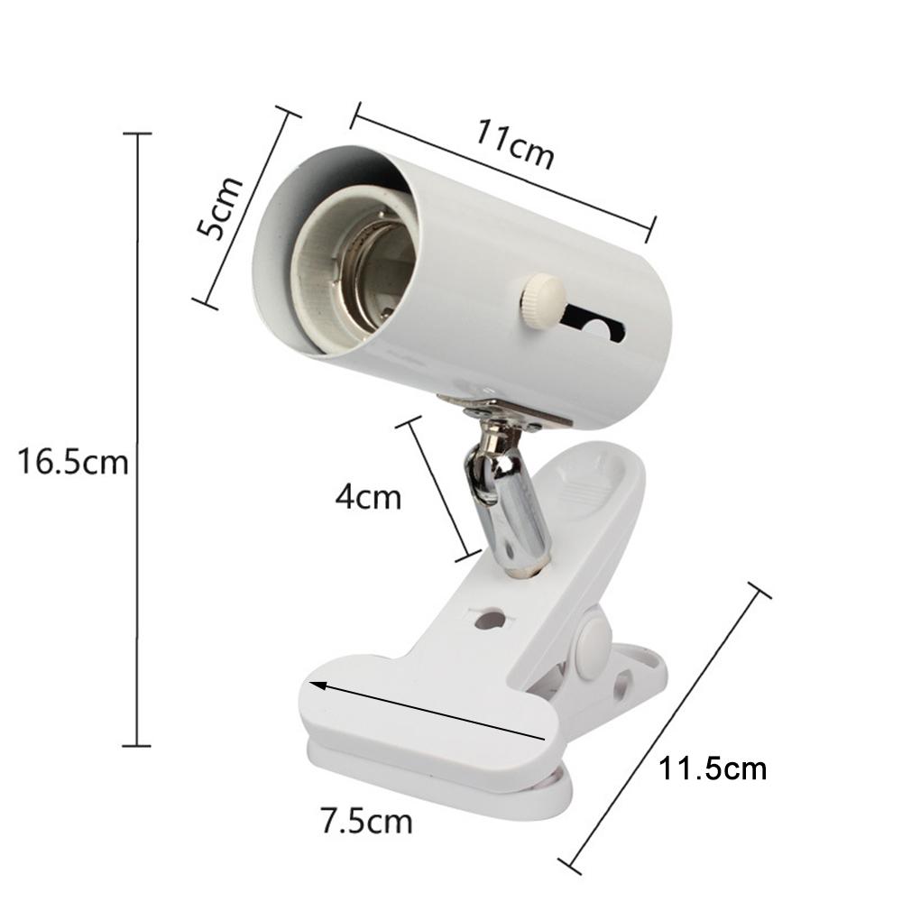 Reptile Clamp Heat Lamp Brightness Adjustable Flexible Reptile Heating Light for Reptile Turtle