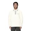 FILA Heritage Elite Classic Simple Fashion Casual Comfortable Versatile Knitted Long Sleeve Polo Shirt Men tops Cloud-Mushroom-White F11M618206FWT
