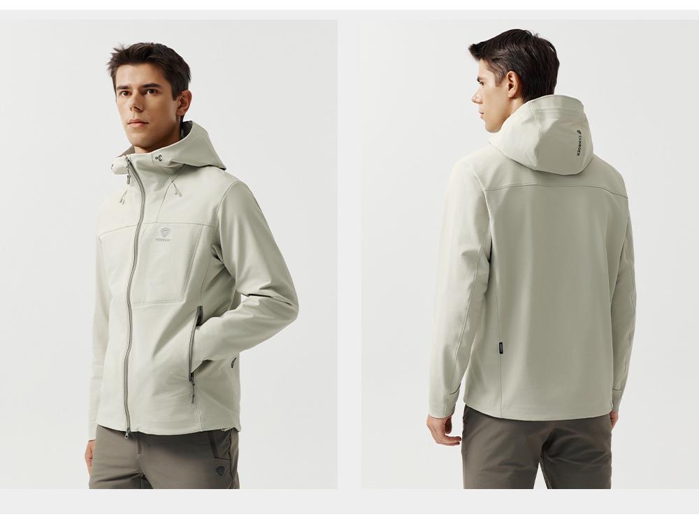 Tamboer 26 Spring Men's High-Performance Windproof Water-Repellent Softshell Jacket