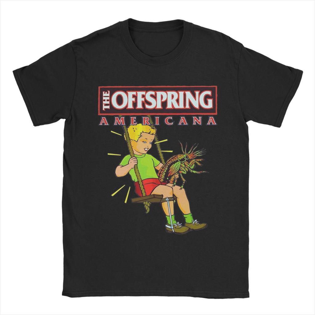The Offspring Music T Shirts for Men Women Cotton Novelty TShirts O Neck Tee Shirt Short Sleeve Clothes New Arrival