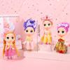Doll with Colorful Dress Doll Girl Princess White Skin Baby Doll 5inch