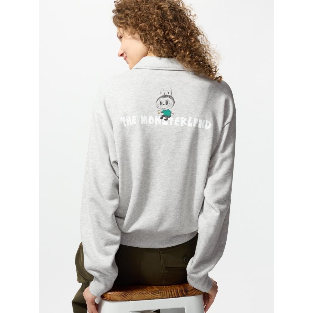 Uniqlo Pop Mart Half Zip Sweatshirt B