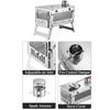 Folding Tent Stove Wood Burning Stove Convenient Storage Easy To Installation Rapid Heating Strong Heat-resistant Burner