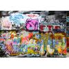 3d Graffiti Wall Mural Large Cartoon 3d Graffiti Wallpaper Suitable For Bedroom Living Room Cafe Bar Wall Mural