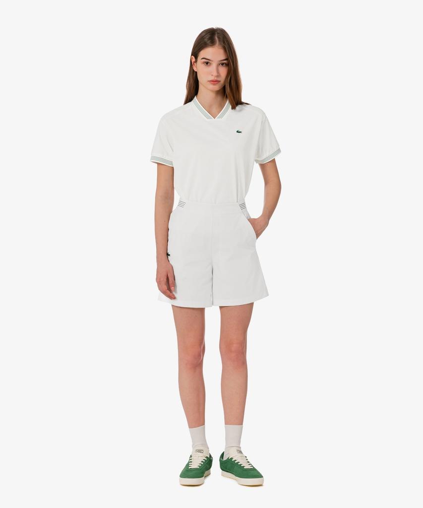 LACOSTE Women'S Woven Setup Shorts Gf420E-56G 70V
