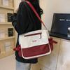 Fashionable Street Style Canvas Tote Bag With Large Capacity For Women In Spring