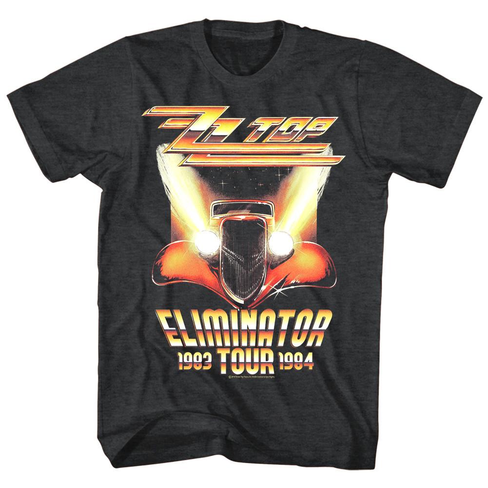

ZZ Top Eliminator Альбомний тур 1983-84 Чоловіча футболка Автомобіль Рок-гурт Концертний мерч 3XL