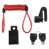 Disc Brake Wheel Lock Set Aluminum Alloy Anti Theft Security Wheel Disc Brake Lock for M365 Pro Elec