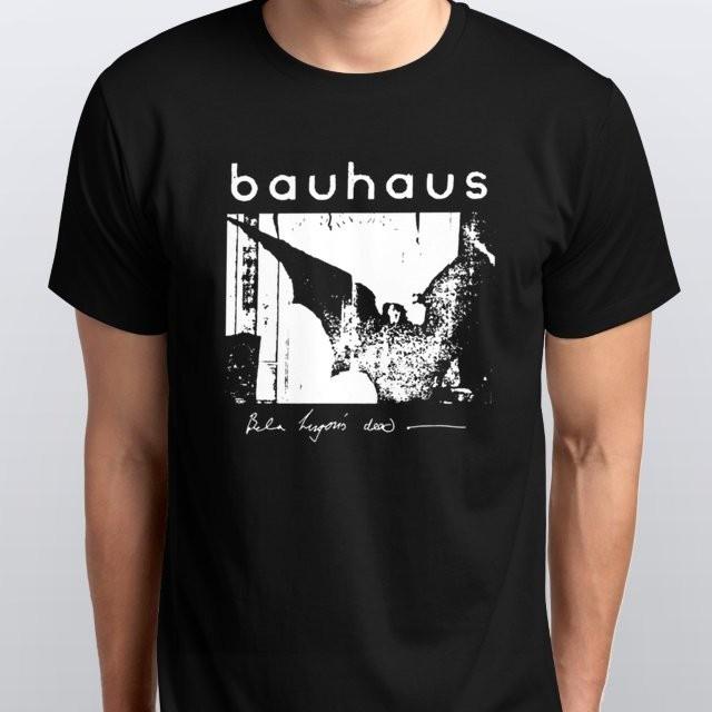 Bauhaus Bat Wings Bela Lugosis Music T-SHIRT colours Black S