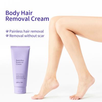 1/2/3Pcs 100ML Hair Removal Cream Gentle Pain Free Fast Acting Moisturizing Full Body Arm Leg Underarms Facial Hair Remover Depilatory Cream