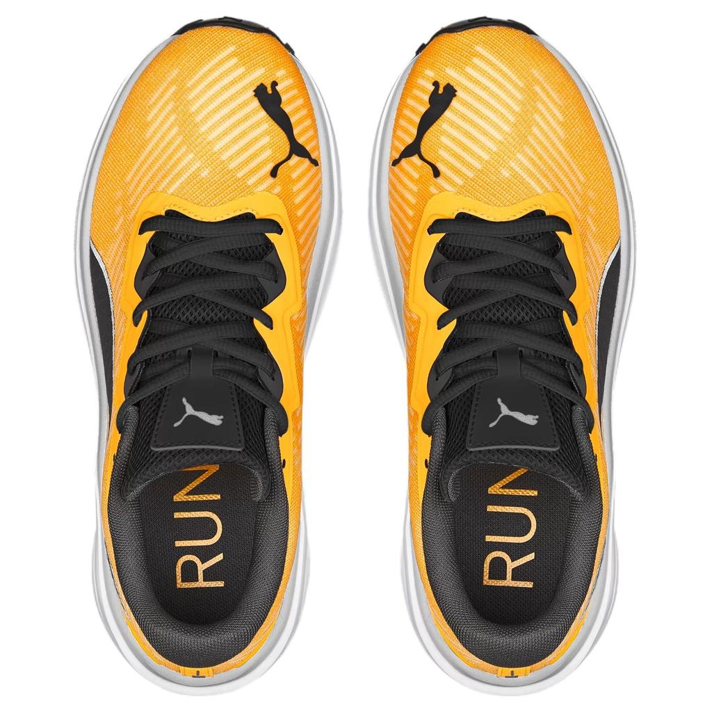 Puma Aviator Profoam Sky Cushioning Abrasion Resistant Breathable Low Top Casual Running Shoes Unisex Yellow Black 376615-14