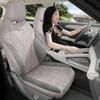 BYD Yuan UP Universal Suede Car Seat Cushion - All-Season, Breathable & Perforated