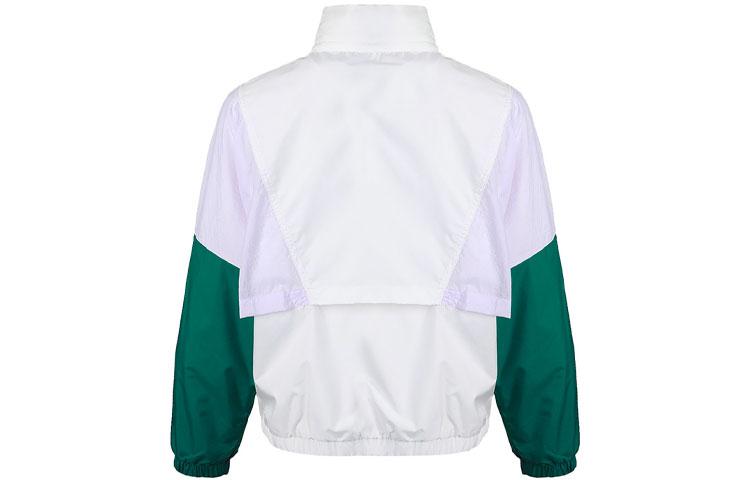 Adidas Neo Jackets Women's White/Forest Green Hooded Moderate Other GJ5353