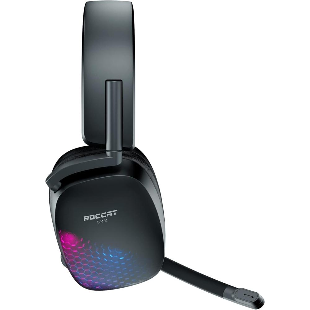 Roccat Gaming Headset Syn Max Air Black Pc Ps5 Ps4 Switch 3d Audio