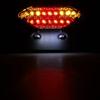 Universal 12V Motorcycle LED Brake Tail Light Signal Lights LED Integrated Tail Light with License Plate Bracket