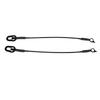 2PCS Tailgate Cables 55345124AB High Strength Replacement for Ram 1500 2500 3500 1994 2002