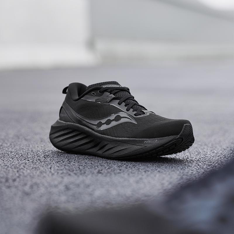 SAUCONY Zapatillas de Running Triumph 22 SE Amortiguación Premium Hombre Zapatillas de Running Negro S20986-201