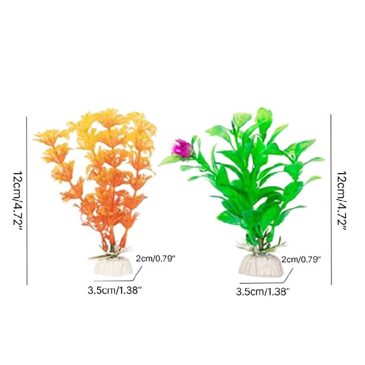 10Pcs Water Tree for FishTank Aquariums Decorations Beautiful Appearance
