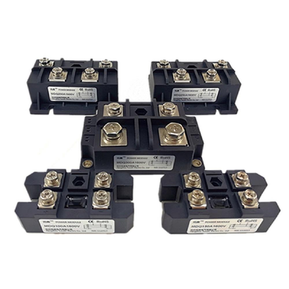 MDQ Series Single Phase Bridge Modules MDQ100A 100A Amp 1600V 1-Phase Diode Rectifier MDQ150A 150A Radiator Copper Base
