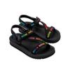 Melissa Toebox Stripe M Rubber Sandal Mswcf2tssp11