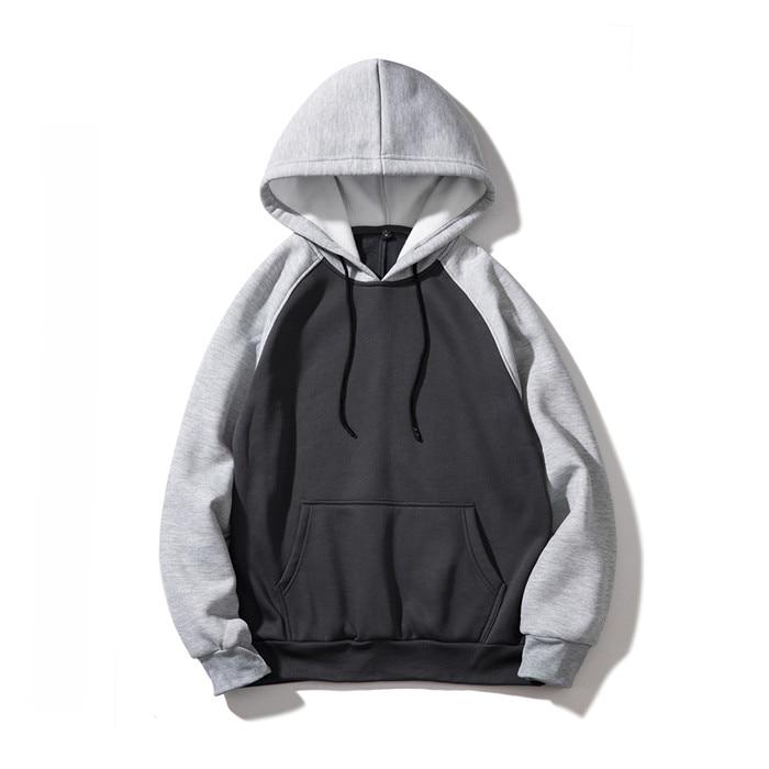 Coat For Men Casual Hip Hop Street Wear Male Sweatshirts Skateboard Winter Fleece Tracksuit 