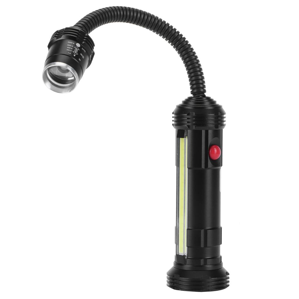 LED Zoom Werkzeugmaschinen-Arbeitsleuchte USB-Aufladung Schwanenhals Magnetische Arbeitsleuchte für Drehmaschine