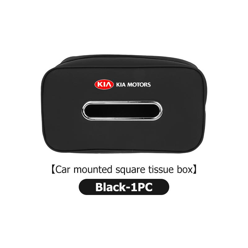 Car Paper Towel Bag Headrest Decor Tissue Backseat Paper Box For KIA Ceed Sportage Rio K5 K2 Optima Cerato Venga Sedona