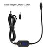 Type C To 5.5x2.5mm Charging Wire With Digital Display 5V 9V 12V 15V 20V Adjustable with 3.5mm Connector for Electronic