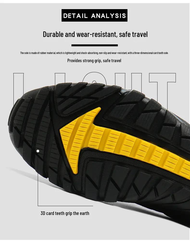 Men's Summer Flyknit Slip-on Mesh Casual Sports Shoes